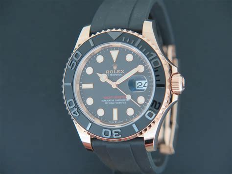 rolex yatchmaster 1 everrose oysterflex